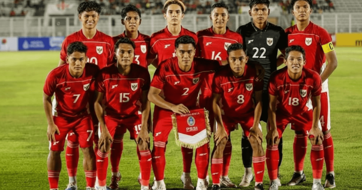 Garuda Muda Masuk Grup C