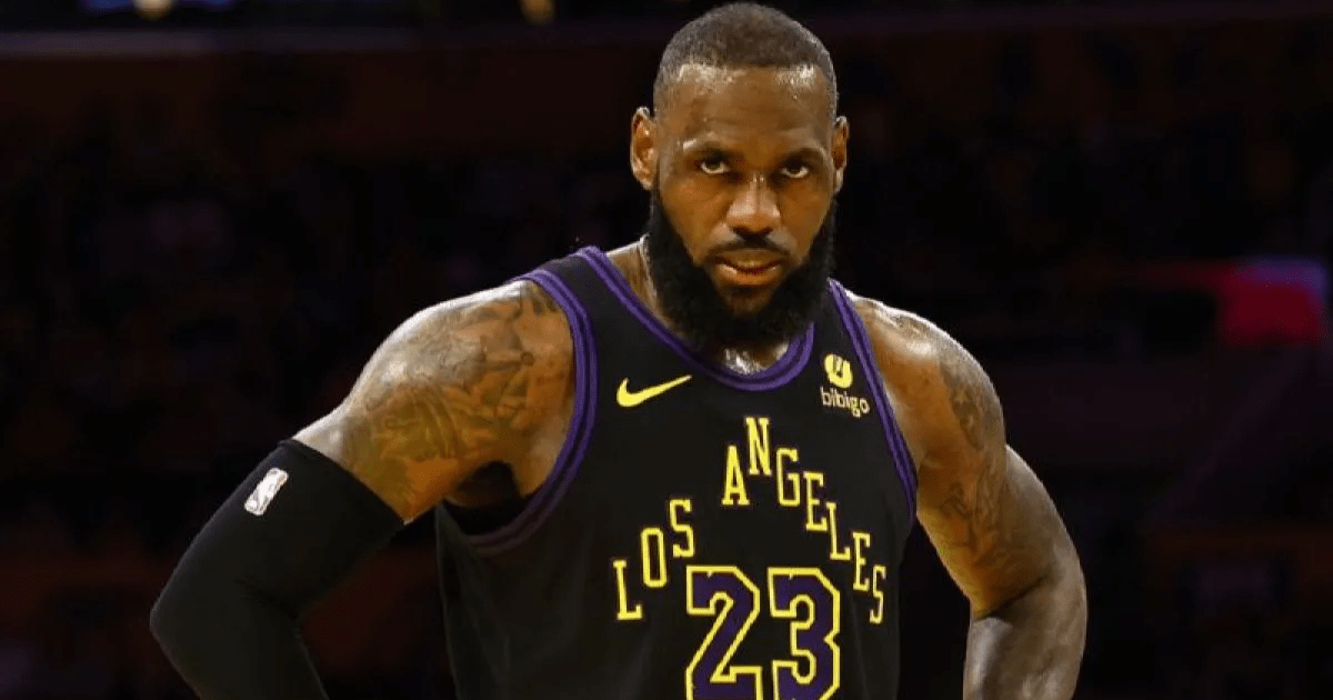 LeBron James cedera