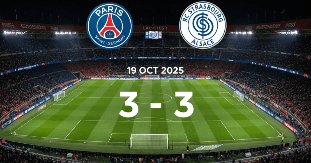 PSG vs Strasbourg