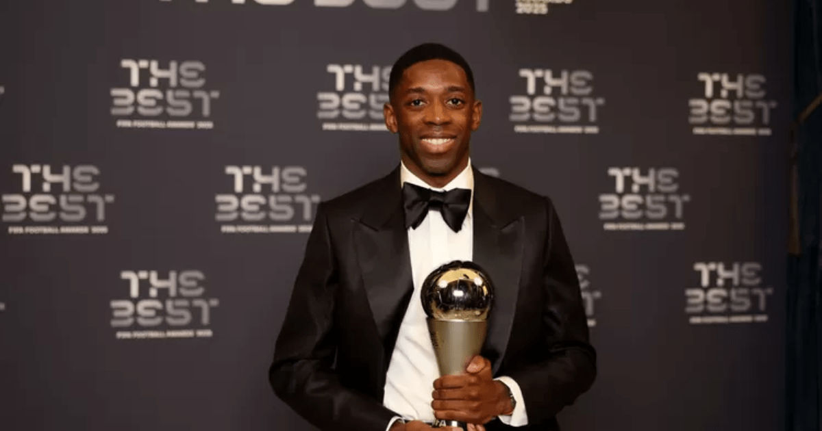Dembele Pemain Terbaik FIFA