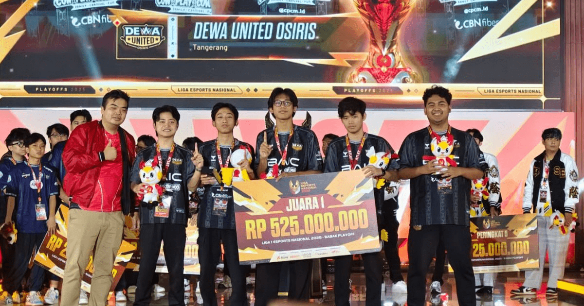 Dewa United Juara Esports