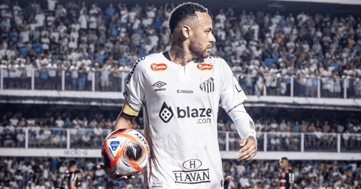 Neymar Selamatkan Santos Degradasi