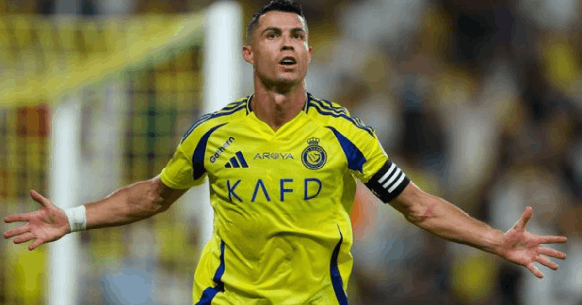 gestur Cristiano Ronaldo