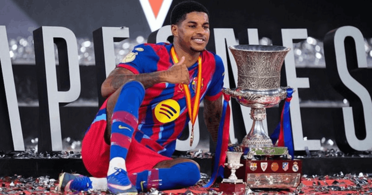 Rashford bersama Barcelona