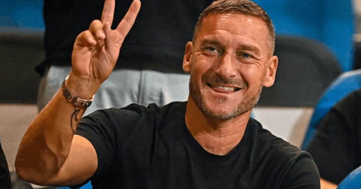 Francesco Totti Kembali Roma