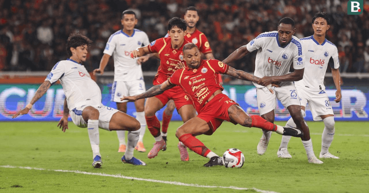 Persija Dikalahkan Arema