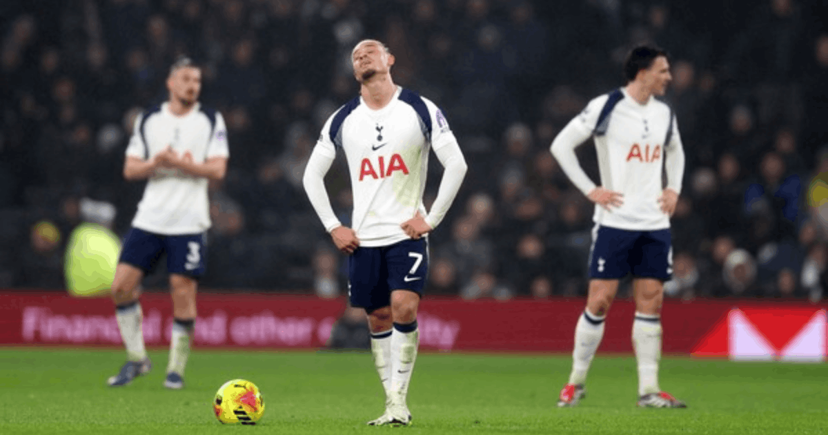 Tottenham Degradasi