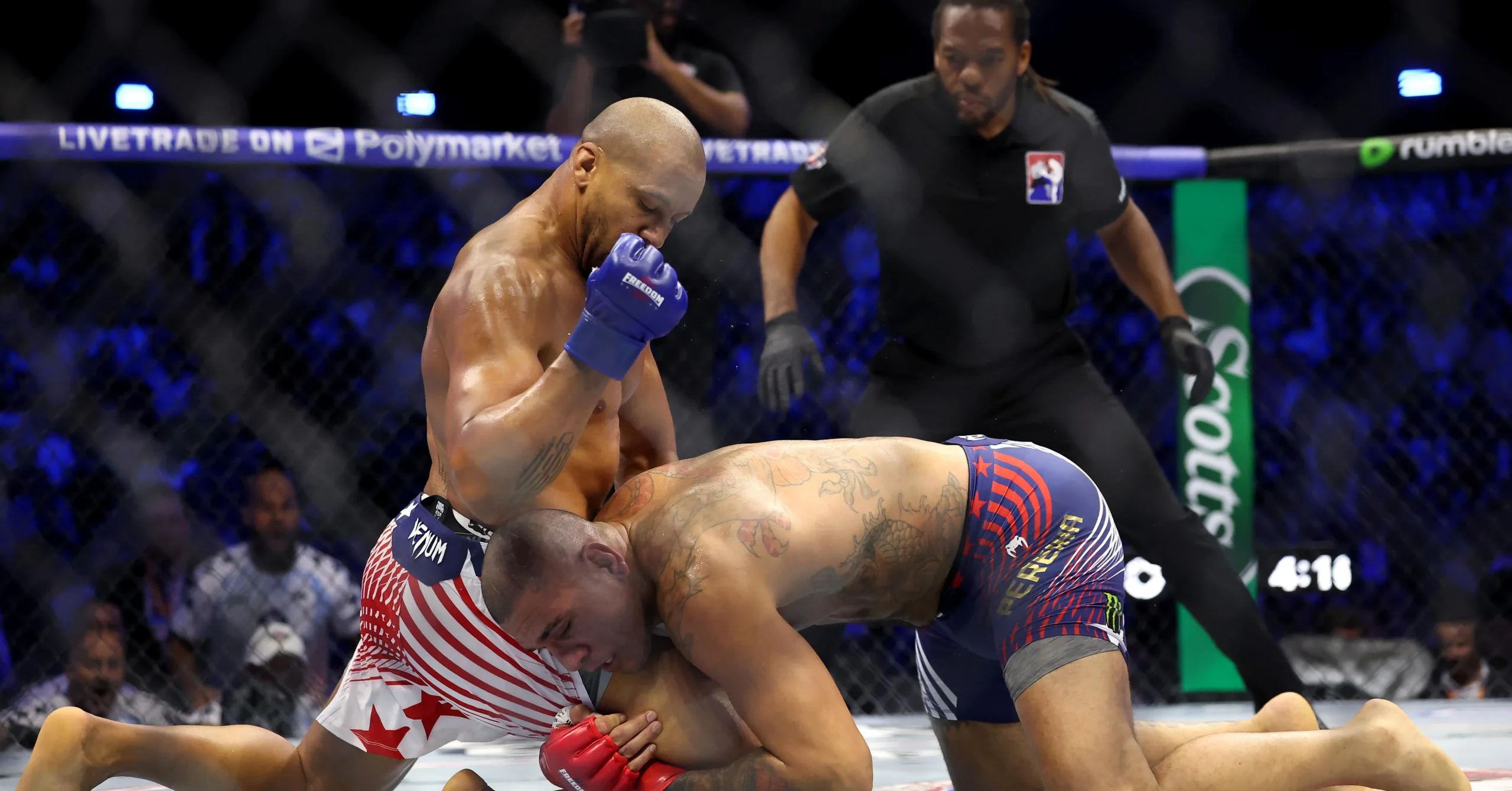 pereira vs gane - ilustrasi berita Dana White beri tanggapan soal Pereira vs Gane: 'Alex Pereira bukan pengeluh'