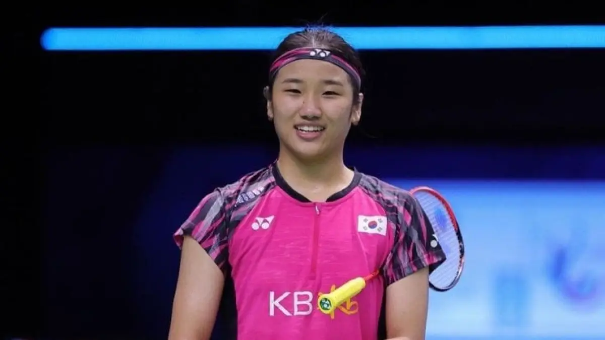 an se young - ilustrasi berita An Se Young Absen dari China Open 2026 untuk Pulihkan Cedera Kaki Kiri