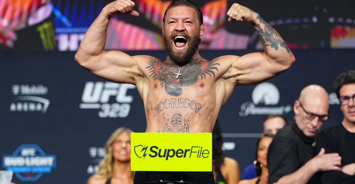mcgregor ufc 329 - ilustrasi berita McGregor UFC 329: Tantangan Berat untuk Kembali Kalahkan Max Holloway