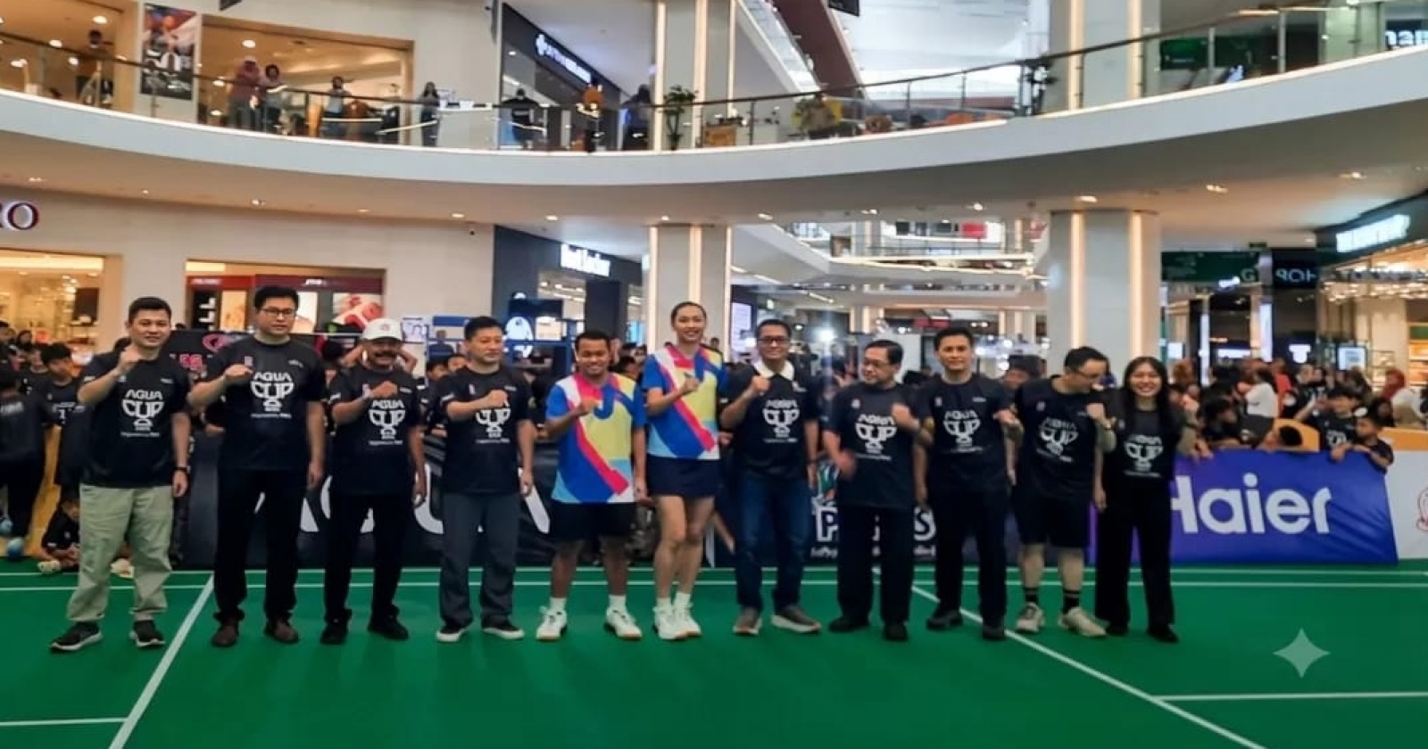 aqua cup badminton AQUA Cup Badminton Solo 2026 Ramai, 219 Peserta Beradu di… aqua cup badminton - ilustrasi berita AQUA Cup Badminton Solo 2026 Ramai, 219 Peserta Beradu di The Park Mall